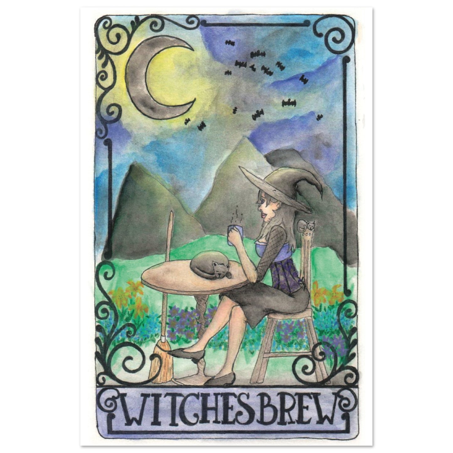 Witches Brew - (Foam Portrait)