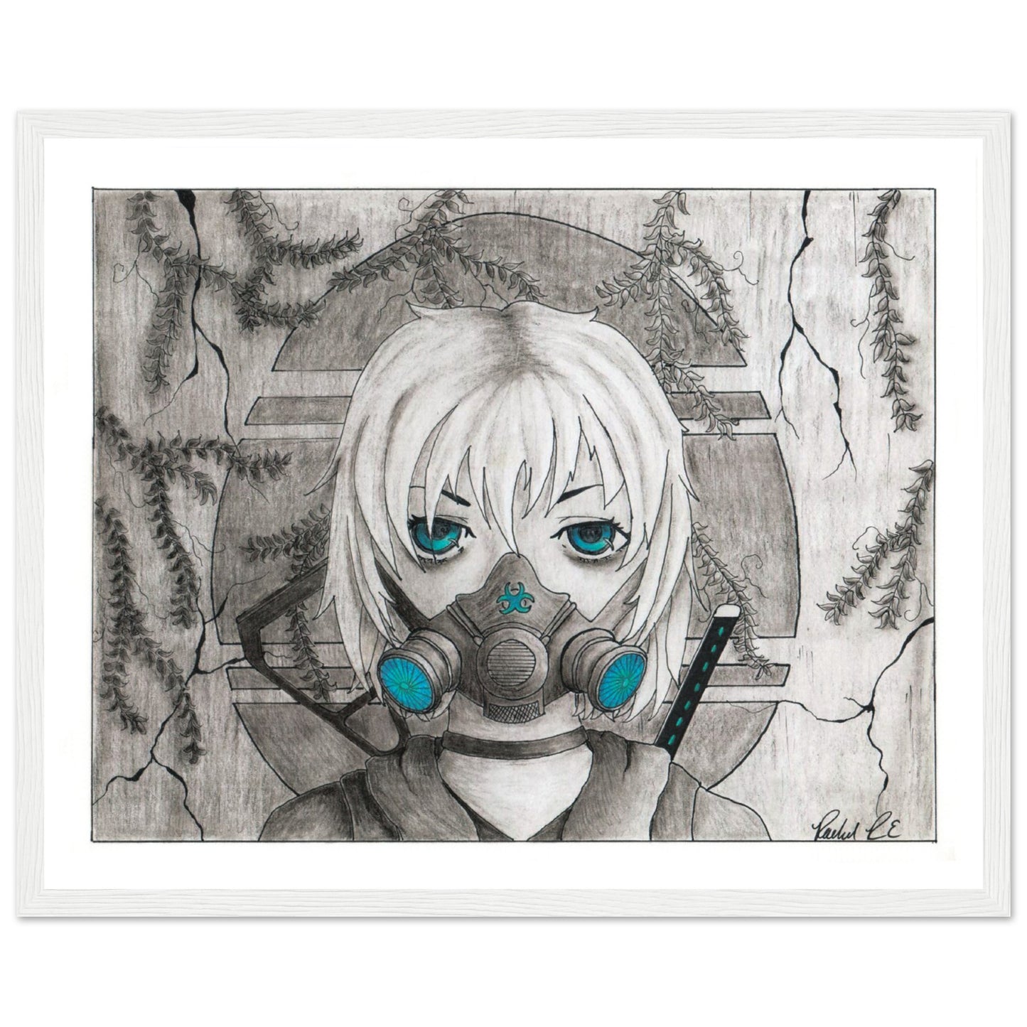 The Ozone Effect Poster with Wooden Frame