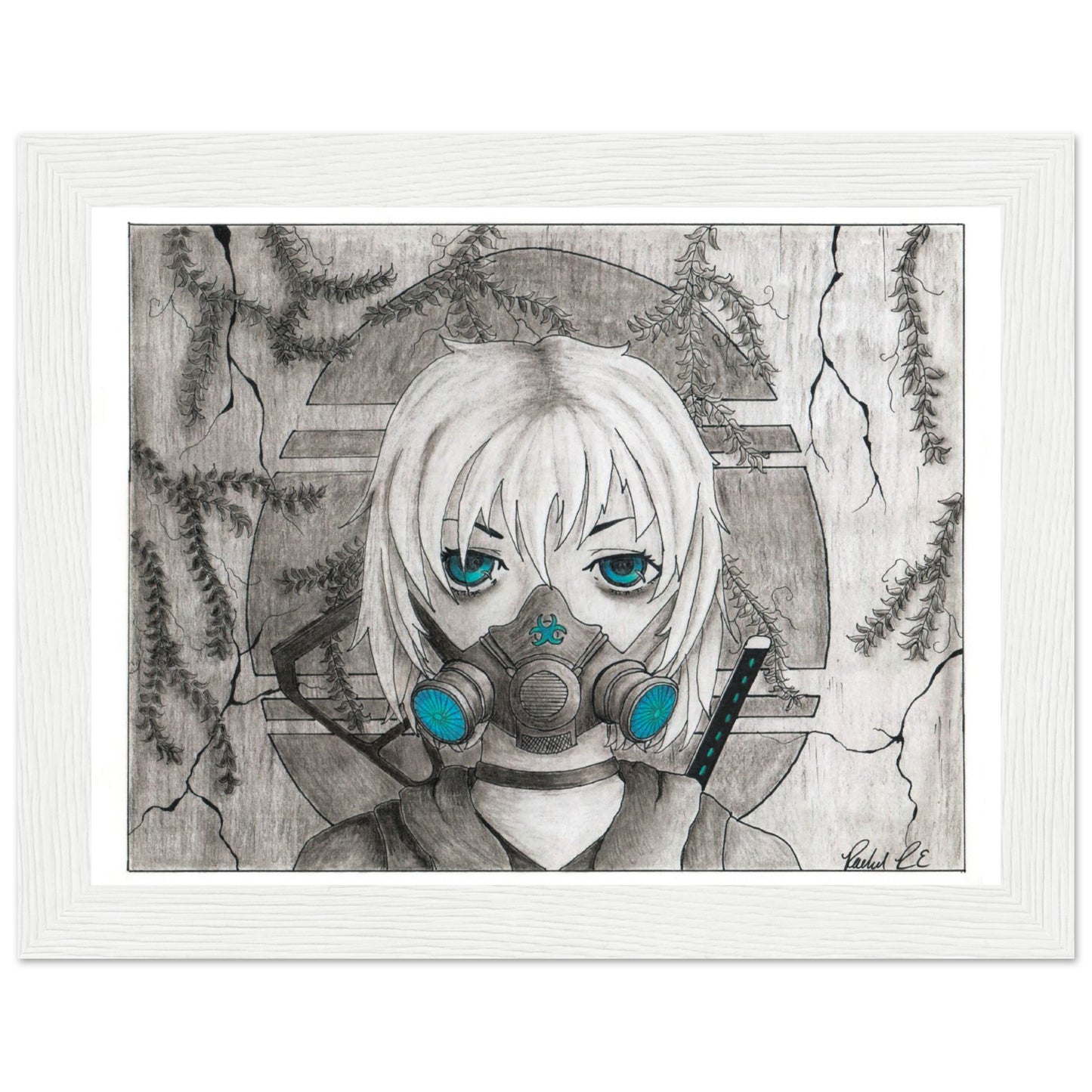 The Ozone Effect Poster with Wooden Frame