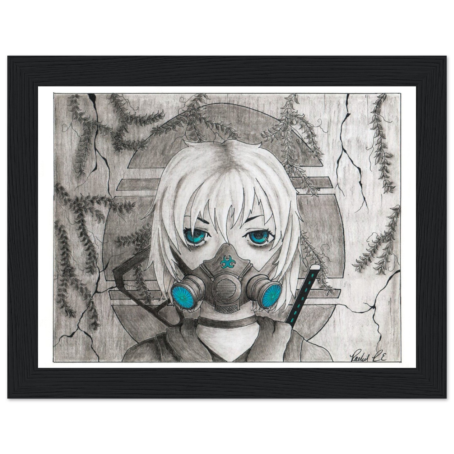 The Ozone Effect Poster with Wooden Frame